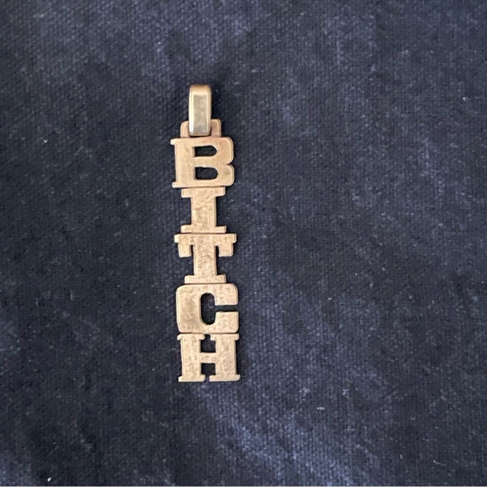 14 karat gold, pendant